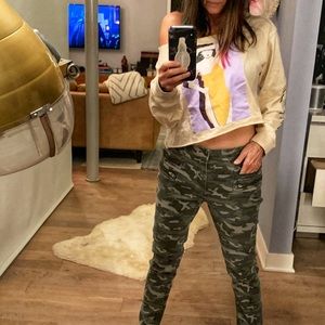 FREE PEOPLE Camoflauge Jeans Sz 28. Barely Worn